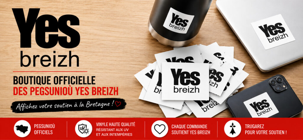 Ur stal HelloAsso gouestlet d'ar pegsunioù pe Ya Breizh Stal enlinenn Pegsunioù Yes Breizh war Hello Asso