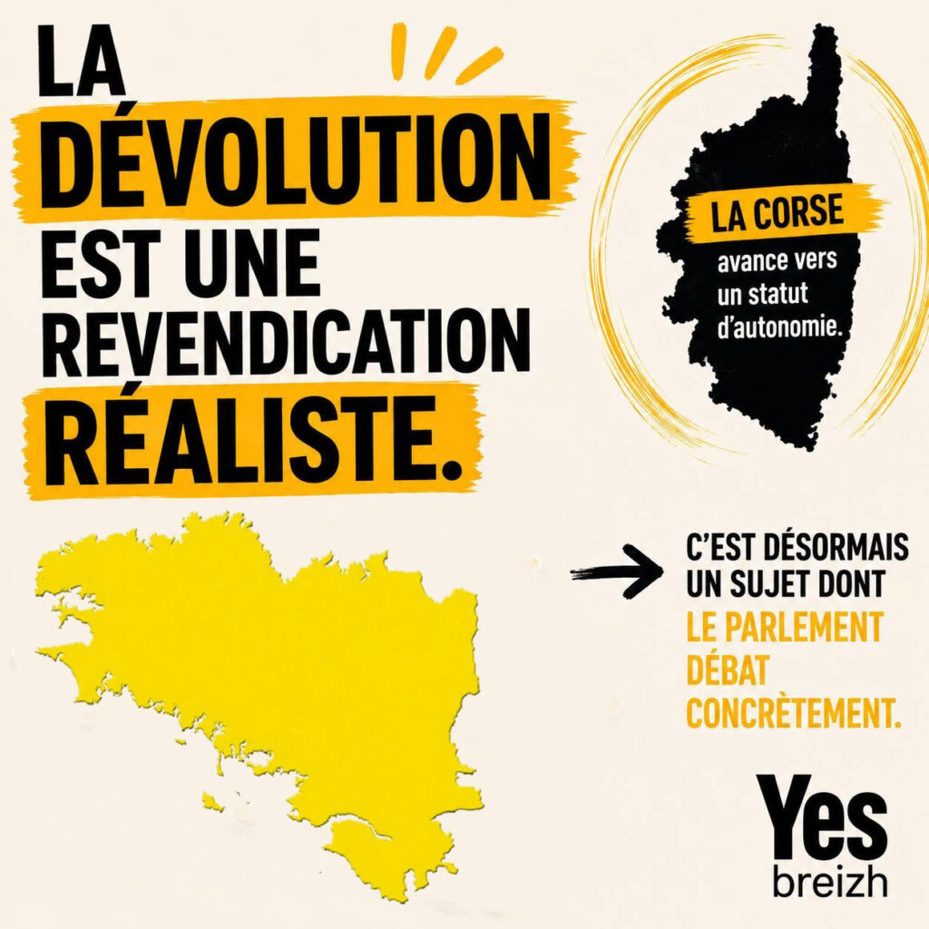 Corse et Bretagne : l'autonomie se construit par la dévolution Corse et Bretagne : l'autonomie se construit par la dévolution