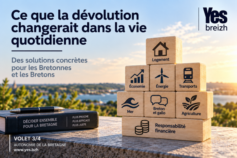 Autonomie Corse 3/4 ce que la dévolution changerait pour les Bretonnes et les Bretons
